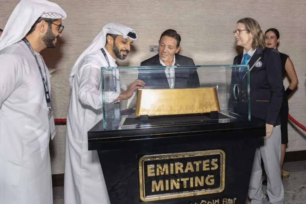 Emirates Goldbarren 300kg