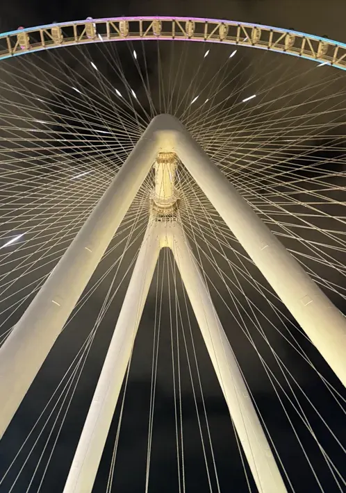 Dubai Riesenrad 250m hoch