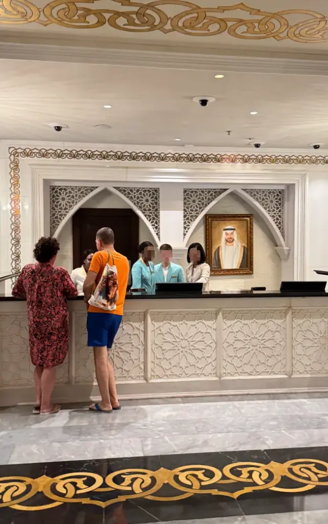 Dubai Hotel Checkin