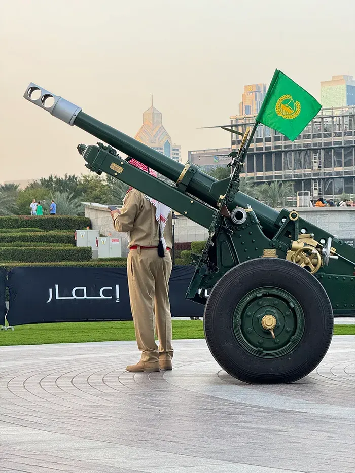 Dubai Iftar Kanone