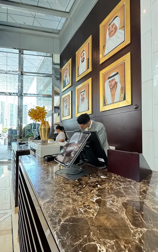 Dubai Kreditkarte Checkin