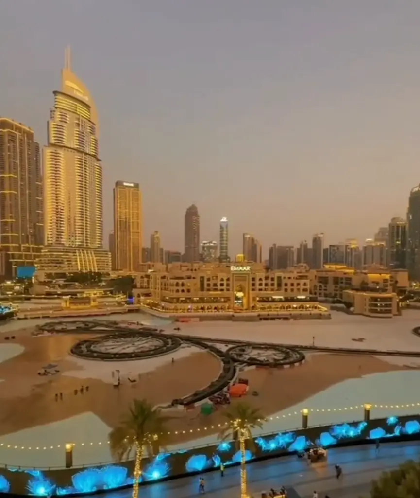 Dubai Fountain Erneuerung